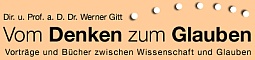 Website von Prof. Dr. Werner Gitt