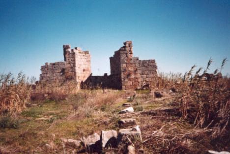 Überreste einer Kirche in Perge