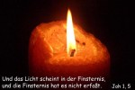 Licht in der Welt sein