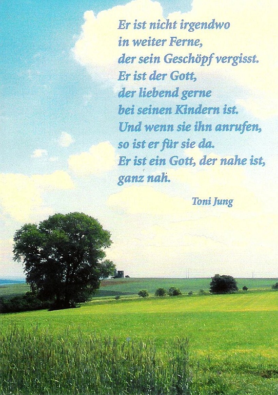 Spruchkarte - Gottes Liebe