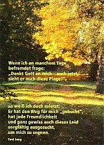 Gottes Wegführung